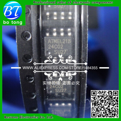 

Free Shipping 100pcs/lot 24C02 AT24C02N AT24C02BN-SH-T SOP8