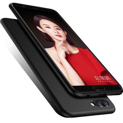 

KOOLIFE Glory V10 Мобильный телефон Чехол Чехол Силиконовый Softshell / Shell Anti-Dripping Shell Применимо к Huawei Glory v10 Sulle Series - черный