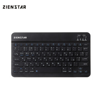 

Zienstar русский Беспроводной клавиатура Bluetooth 3.0 для Ipad, Macbook, ноутбук, ТВ Box компьютера PC, планшет с Встроенный акку