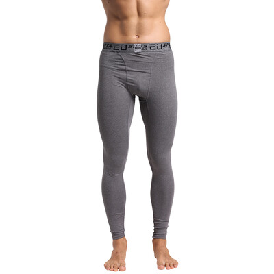 

MECH-ENG Mens Sport Pants Compression Tight Pants Base Layer Running Leggings 4 Colors