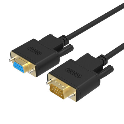 

UNITEK Y-C709ABK DB9 pin serial male extension cable Serial cable 5 meters DB9 for hole COM port RS232 extension cable