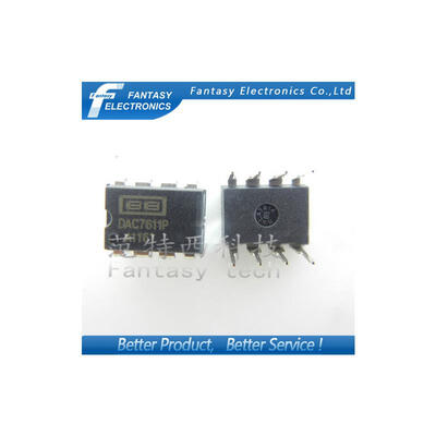 

2PCS DAC7611P DIP8 DAC7611 DIP DIGITAL-TO-ANALOG CONVERTER new&original free shipping