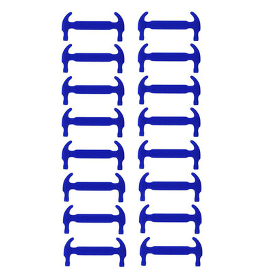

JUP 1 set 16 Roots Lazy Shoelaces Laces Shoelace Buckle Flat Square Head Bracelet Canvas Leisure Sports Shoes Silicone Elastic