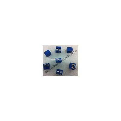 

50PCS 508-301-2P 301-2P 50PCS 2 Pin Screw Terminal Block Connector 5mm Pitch