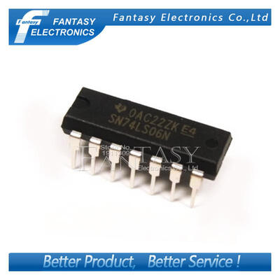 

5PCS SN74LS06N DIP14 SN74LS06 DIP 74LS06N 74LS06 new and original IC free shipping