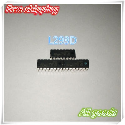

1PCS L293D L293 293 DIP-16 Stepper Driver Chip IC 100% New Free Shipping