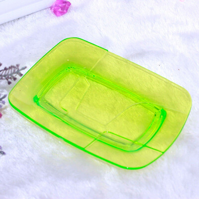 

Jingdong Supermarket Sheng laying still candy color thick anti-drop plate soap box green