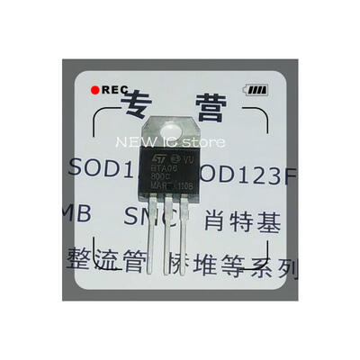 

50pcs free shipping BTA06-800C BTA06-800 BTA06 Triacs 6 Amp 800 Volt TO-220 new original