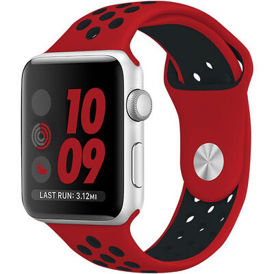 

AESIR AR1802BDHON012-38 AESIR Watch Silicone Sports Watch with Red