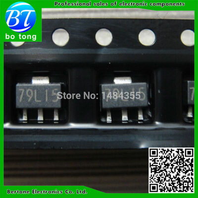 

100PCS /LOT freeshipping 79L15 SOT89 SMD transistor