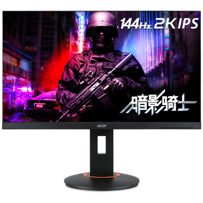 

Acer Shadow Knight XF270HU 27-дюймовый 144Hz 2K с узкой рамкой IPS 100% sRGB игровой монитор (HDMI / DP + встроенные динамики) играют в курятину