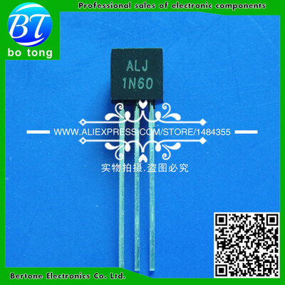 

200PCS 1N60 ALJ1N60 UTC1N60L TO-92