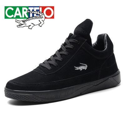 

Card Di Le Crocodile CARTELO casual shoes in the middle to help comfortable British fashion casual shoes lace outdoor sports shoes