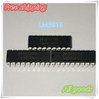 

20PCS LM3915N LM3915N-1 LM3915 DIP18 in stock new and Original Free Shipping kit raspberry pi zero nmd dc-dc usb