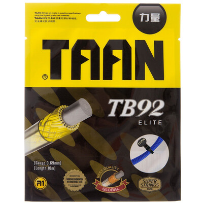 

TAION TAAN Badminton Line Badminton Racket Line High Elasticity Tactile Sensing Type 069mm TB92 Blue