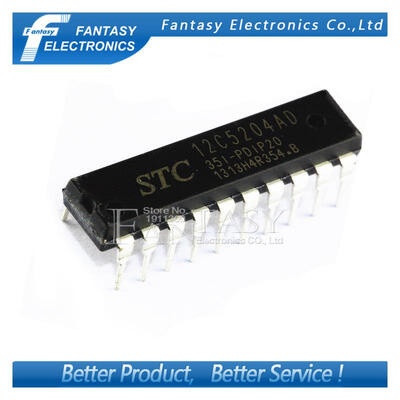 

5PCS STC12C5204AD-35I-PDIP20 DIP20 STC12C5204AD DIP 12C5204AD new&original IC free shipping