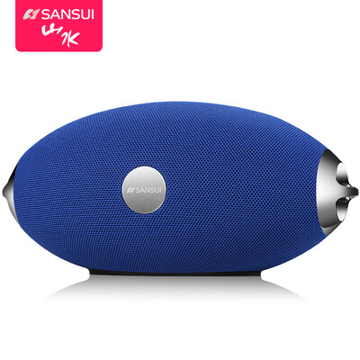 

Landscape SANSUI T29 Bluetooth Speaker Mobile Wireless Card Speaker Mini Outdoor Portable Subwoofer Computer Speaker Blue