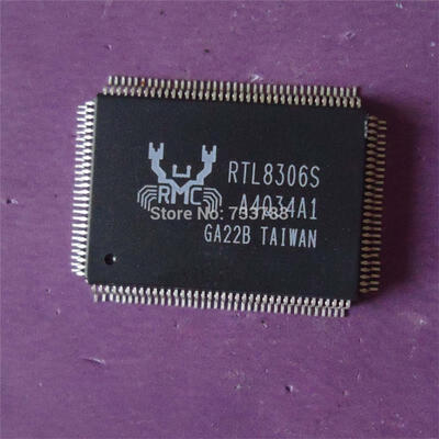 

2pcslot RTL8306S Single-Chip 6-Port 10100Mbps Ethernet Switch Controller with MIIRMII Interface