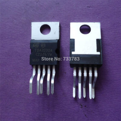 

100pcslot TDA2030A 18W Hi-Fi AMPLIFIER AND 35W DRIVER