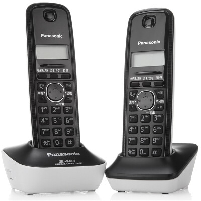 

Panasonic (Panasonic) KX-TG12CN-2 цифровой беспроводной twin машина телефон слоновая кость белый