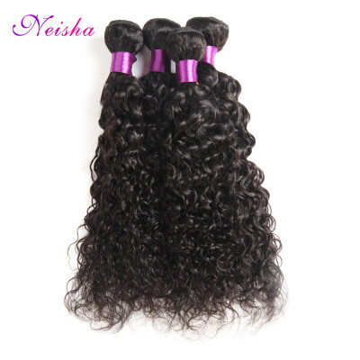 

Neisha Malaysian Water Wave Hair 8A Grade Unprocessed Human Hair Bundles Deal Malaysian Virgin Hair Water Wave 4 Bundles Deal