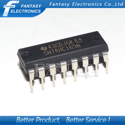 

50PCS SN74HC165N DIP16 SN74HC165 DIP 74HC165N 74HC165 new&original IC free shipping