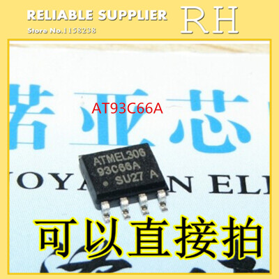 

100pcslot AT93C66 AT93C66A-10SU-27 SOP8 Memory