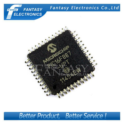 

5PCS PIC16F887-I/PT QFP PIC16F887-I QFP44 PIC16F887 SMD new and original IC free shipping