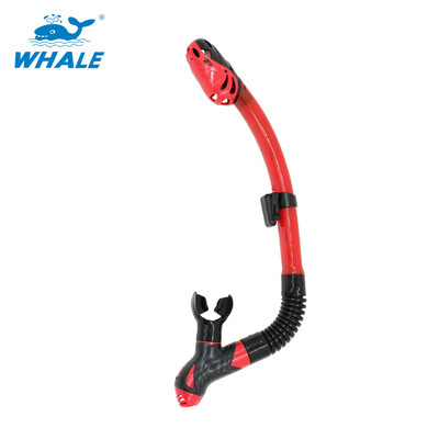 

Whale Brand professional scuba diving equipment breathing tube with 6 colors snorkel with high quality