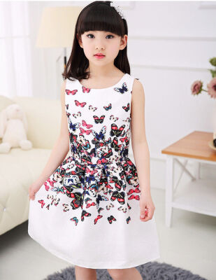 

Sleeveless-Kids-Girls-Princess-Floral-Summer-Party-Dress-Sundress-Clothes