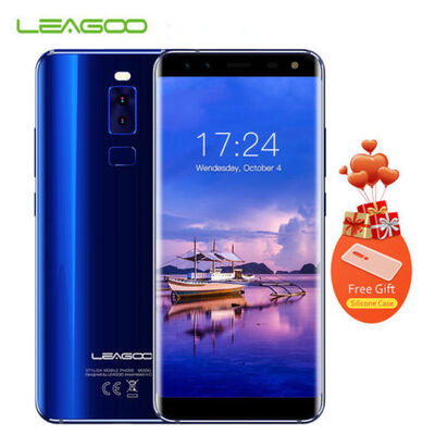 

LEAGOO S8 Smartphone 5.72 '' HD + IPS 1440 * 720 Экран Android 7.0 MTK6750 Octa Core 3GB + 32GB Quad-Cam Fingerprint 4G Мобильный телефон
