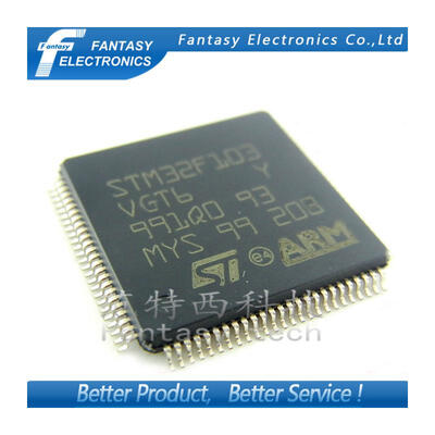 

5PCS STM32F103VGT6 QFP100 STM32F103 QFP ARM new&original IC free shipping