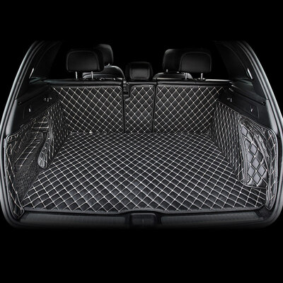 

Wufu Jinniu Rongyao Lingfeng series trunk mat Volkswagen Tiguan L dedicated all-round tail box mat black applicable to panels can not be placed