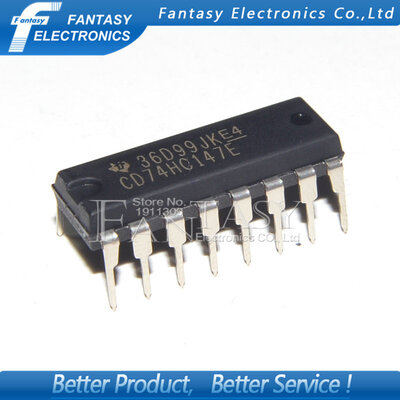 

5PCS CD74HC147E DIP16 CD74HC147 DIP 74HC147 new and original IC free shipping