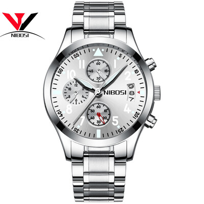 

Relogio Masculino NIBOSI Mens Watch Top Brand Luxury Fashion Military Business Watches Men Brand Luxury Sport Quartz Wristwatch