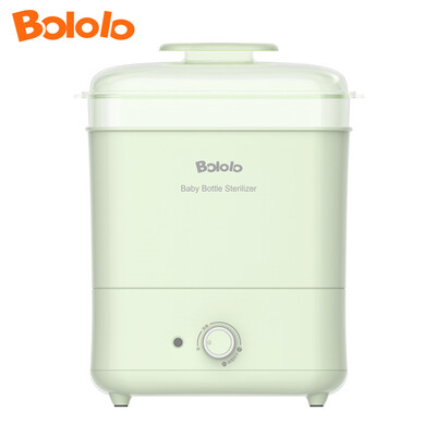 

Wave bolbol baby bottle sterilizer drying multi-function baby steam bottle sterilization pot disinfection cabinet BL-1008 Qinglian green