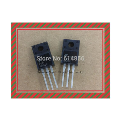 

20PCS FQPF10N60C TO-220 FQPF10N60 10N60C 10N60 600V N-Channel MOSFET
