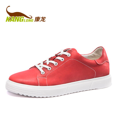 

Kang Long sports leisure Korean version of the plate shoes running shoes tide shoes red 283112012 39 yards