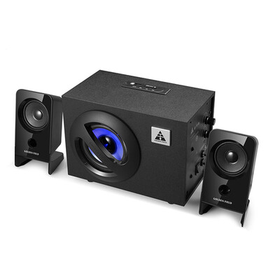 

Golden field A3 21 channel computer speaker desktop notebook card Bluetooth audio multimedia subwoofer black
