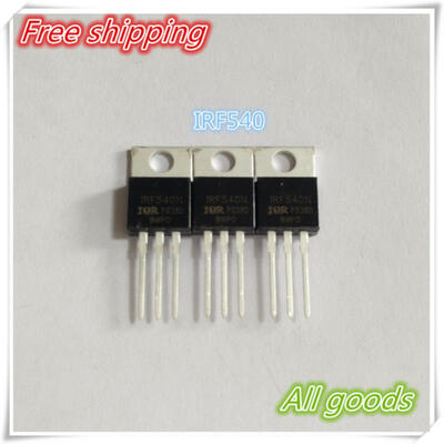 

20PCS free shipping IRF540NPBF IRF540N IRF540 TO-220 100V 33A MOS transistor N channel new original