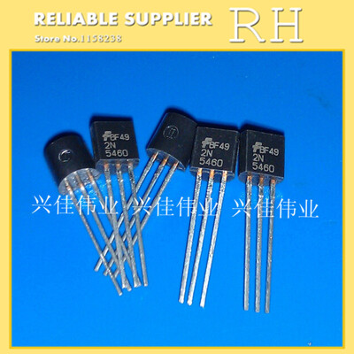 

50pcs/lot 2N5460 JFET P-CH 40V 0.31W TO-92