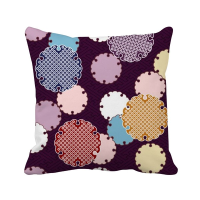 

Tradition Abstract Japan Pattern Square Throw Pillow Insert Cushion Cover Home Sofa Decor Gift