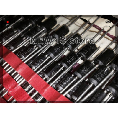 

Free Shipping 1000pcs/LOT MUR460 MUR 460 4A 600V fast recovery diode DO-201AD BEST quality. NEW IC