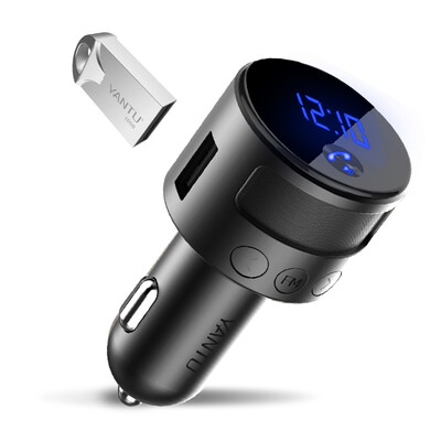 

yПо пути автомобиль MP3-плеер может подключить музыку u диск автомобиля Bluetooth hands-free телефон FM-передатчик прикуривателя двойной USB3.1A автомобильное з