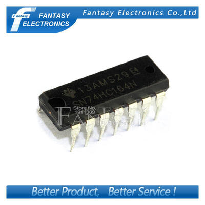 

50PCS SN74HC164N DIP14 SN74HC164 DIP 74HC164N 74HC164 new and original IC free shipping