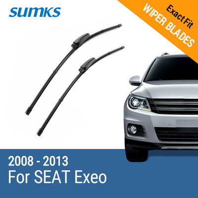 

SUMKS Wiper Blades for SEAT Exeo 22"&22" Fit Slider Arms 2008 2009 2010 2011 2012 2013