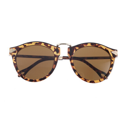 

Women's Unisex Mens Sunglasses Arrow Style Eyewear Round Sunglasses Metal Frame