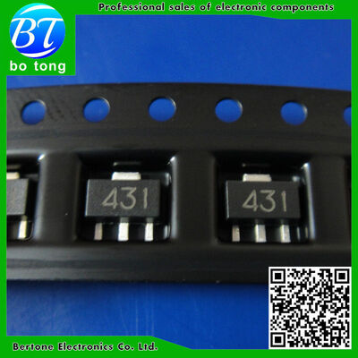 

Free Shipping 1000pcs/lot TL431IPK TL431I TL431 TI SOT-89 IC