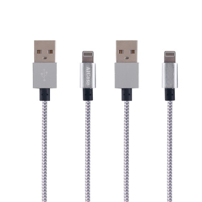 

3FT 6FT 10FT Braided Lightning to USB Cable MFi Certified Charger Sync Data Cord For iPhone X 8 7 6S Plus 6 5S SE 5C