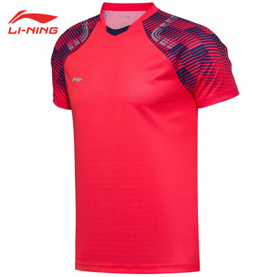 

Li Ning (LI-NING) All England Badminton Game Fans Match Top Мужская бадминтон Спортивная одежда AAYN031-2 Флуоресцентное пламя Red M Code